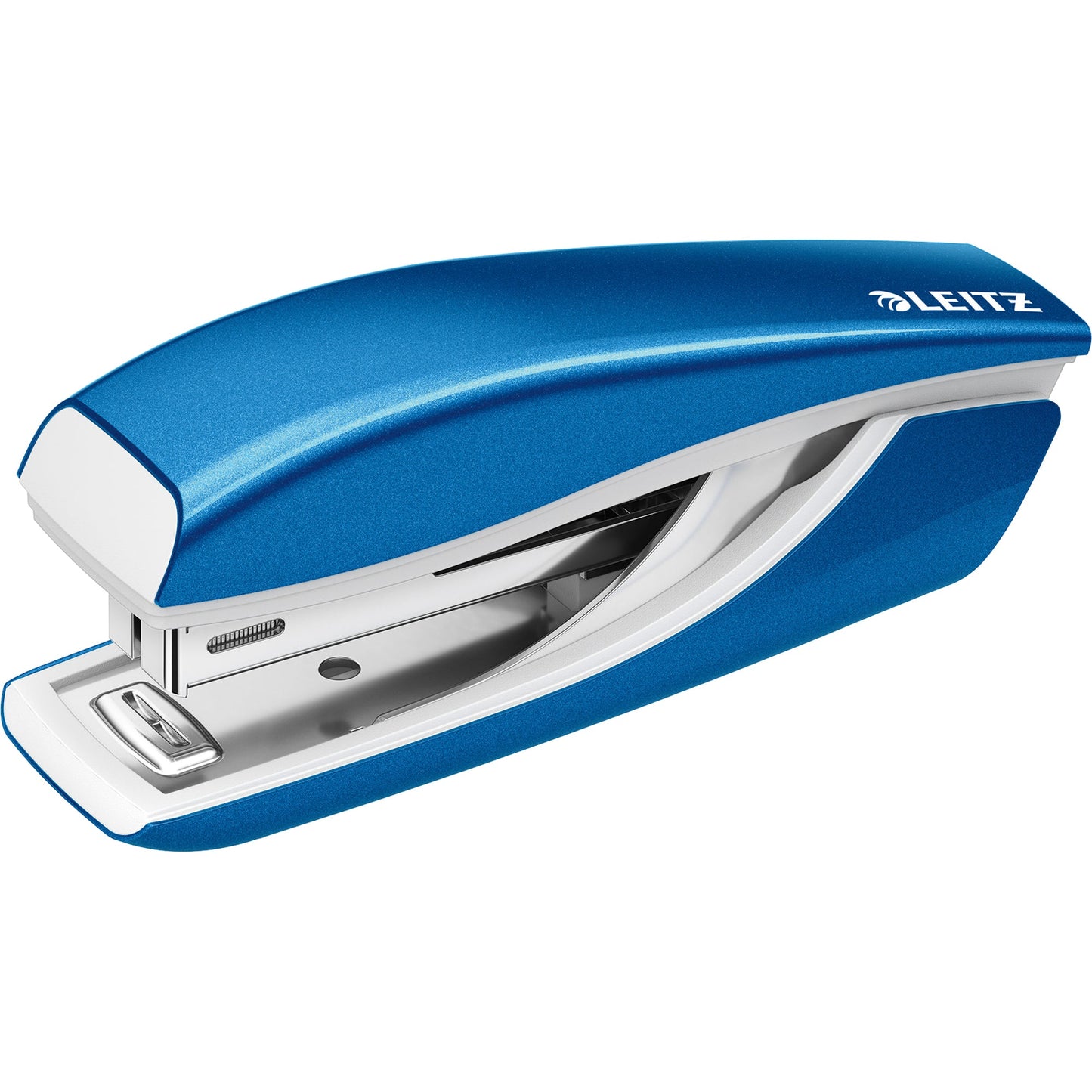 Leitz Heftgerät NeXXt WOW Mini 5528 No. 10 fest/nageln 10 Bl. (80 g/m²) Metall/Kunststoff blau
