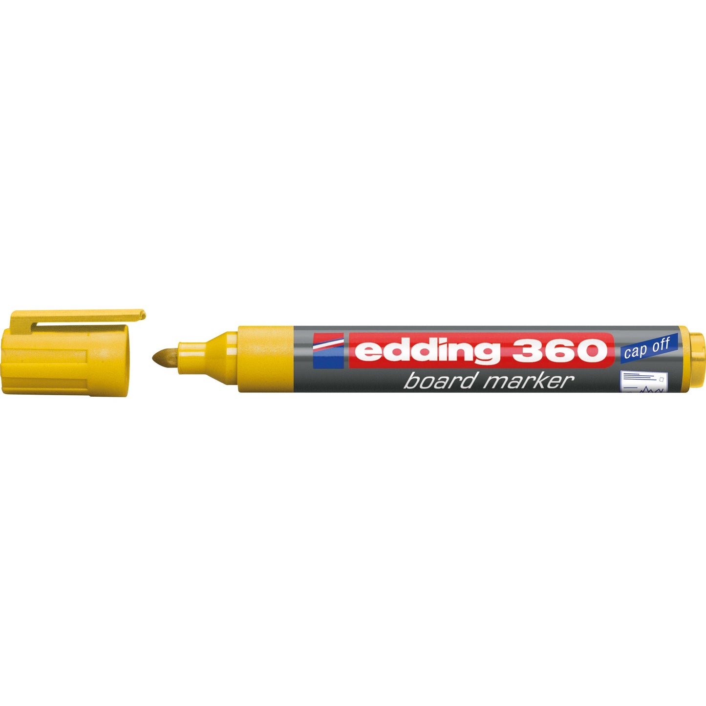 edding Whiteboardmarker 360 1,5-3mm gelb