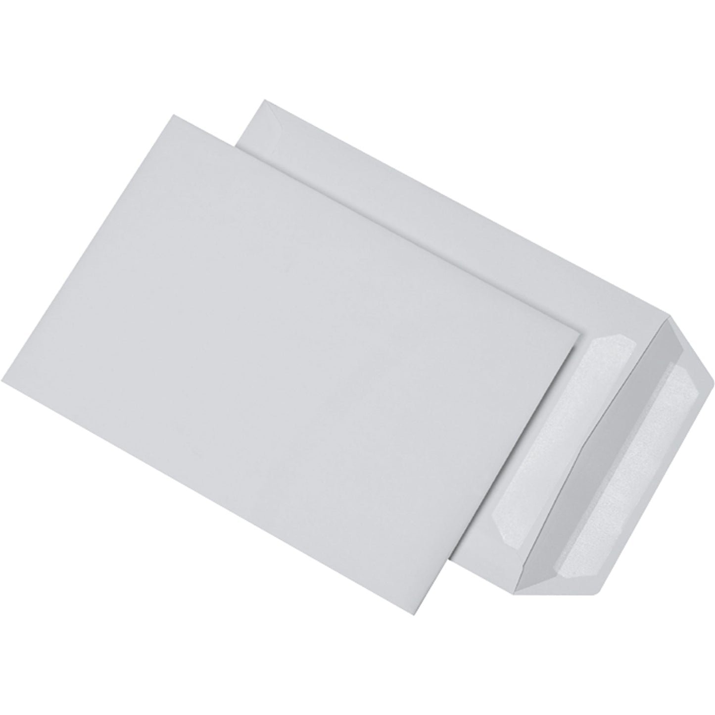 MAILmedia Versandtasche DIN B5 176 x 250 mm (B x H) mit Selbstklebung ohne Fenster 90g/m² ohne Fadenverstärkung weiß 500 St./Pack.