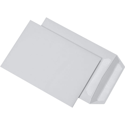 MAILmedia Versandtasche DIN B5 176 x 250 mm (B x H) mit Selbstklebung ohne Fenster 90g/m² ohne Fadenverstärkung weiß 500 St./Pack.