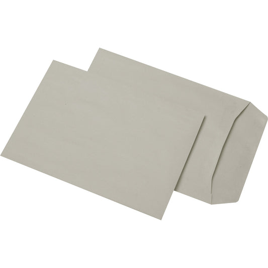 MAILmedia Versandtasche DIN C5 162 x 229 mm (B x H) mit Selbstklebung ohne Fenster 80g/m² ohne Fadenverstärkung grau 500 St./Pack.