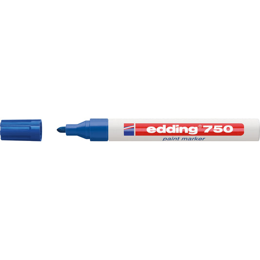 edding Lackmarker 750 2-4mm blau