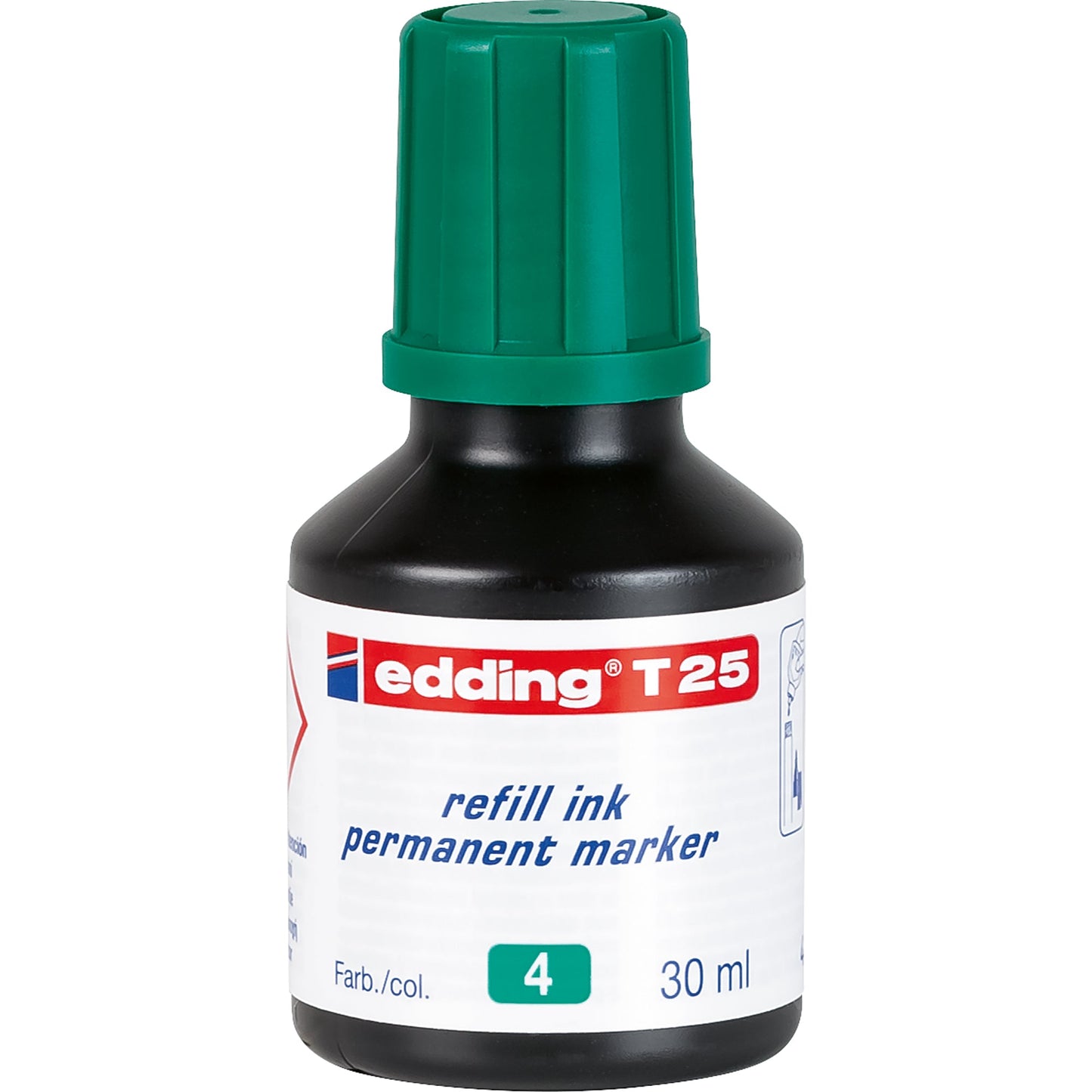 edding Nachfülltinte Marker T25 Flasche grün 30ml