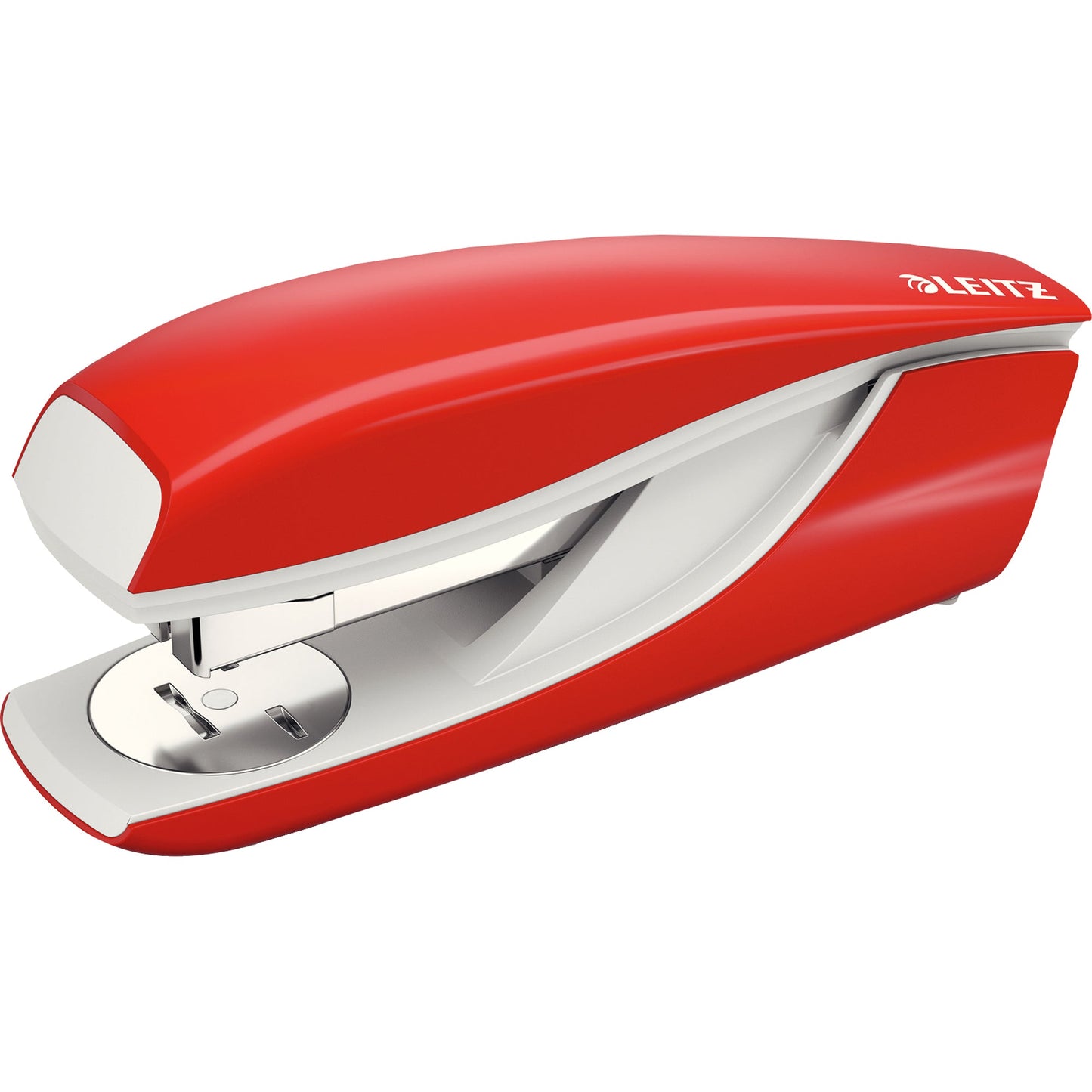 Leitz Heftgerät NeXXt 5522 24/6-8, 26/6-8 fest/lösbar/nageln 40 Bl. (80 g/m²) Metall/Kunststoff rot