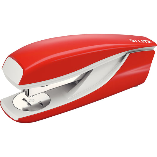 Leitz Heftgerät NeXXt 5522 24/6-8, 26/6-8 fest/lösbar/nageln 40 Bl. (80 g/m²) Metall/Kunststoff rot