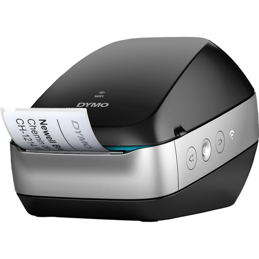 DYMO® Etikettendrucker LabelWriterT Wireless 71 Etik./Min. WiFi, USB inkl. 20 Starter Etiketten (89 x 36 mm), Netzteil, Netzkabel, USB-Kabel, Kurzanleitung, Adressetiketten auf Starterrolle, DYMO®-Software als kostenloser Download