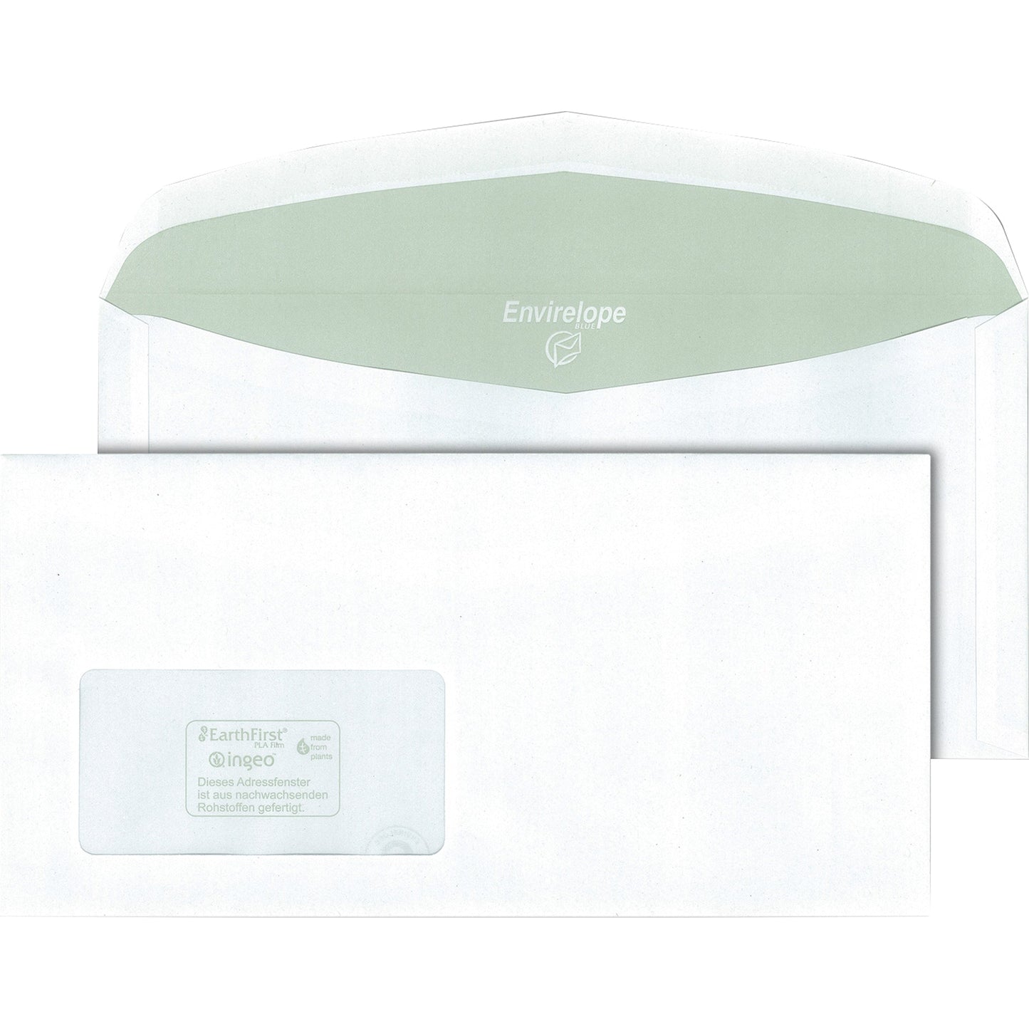 Envirelope® Kuvertierhülle DIN C6/C5 mit Fenster 80g/m² weiß 1.000 St./Pack.