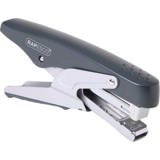RAPESCO Heftzange ECO Beluga 24/6, 26/6 fest/lösbar 20 Bl. (80 g/m²) Metall schwarz/chrom