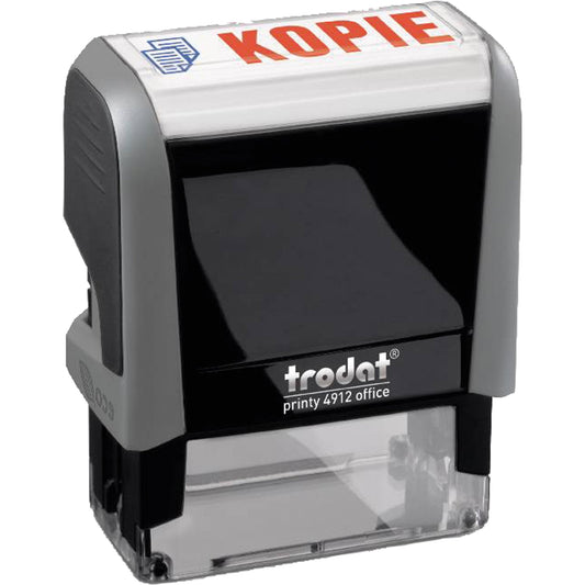 trodat® Textstempel Office PrintyT 4912 47 x 18 mm (B x H) Kopie blau/rot