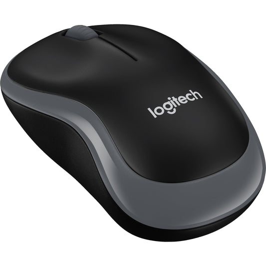 Logitech Optische PC Maus M220 SILENT Links- und Rechtshänder nicht ergonomisch USB-A 10m Batterie inkl. Nano-Empfänger anthrazit