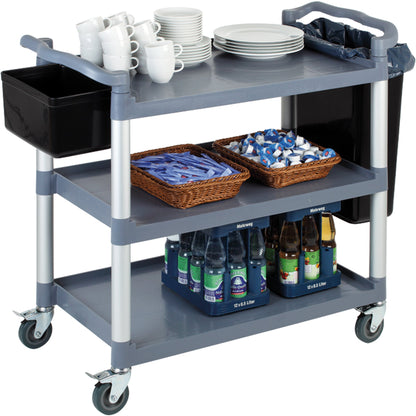 APS Servierwagen 108 x 96 x 50 cm (B x H x L) 150kg Polypropylen/Aluminium