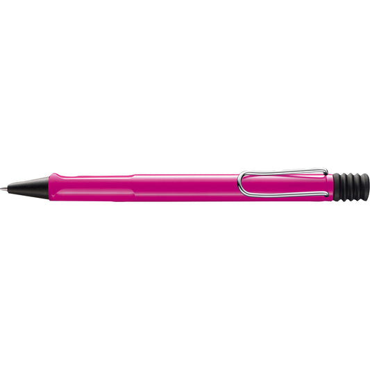 Lamy Kugelschreiber safari 0,5mm blau Mine auswechselbar nicht dokumentenecht Schaftfarbe: pink