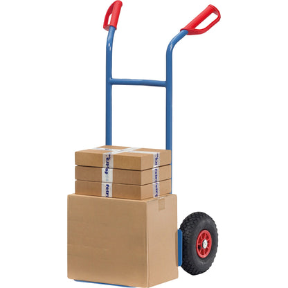 Fetra Sackkarre 57 x 115 cm (B x H) 200kg Stahl blau/rot/schwarz