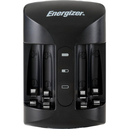 Energizer® Akkuladegerät Pro Charger 4 x Mignon Power Plus Akkus (2.000 mAh) AAA/Micro, AA/Mignon 3-4h