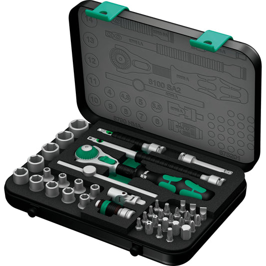 Wera Steckschlüssel-Satz 42 Teile 6,3mm