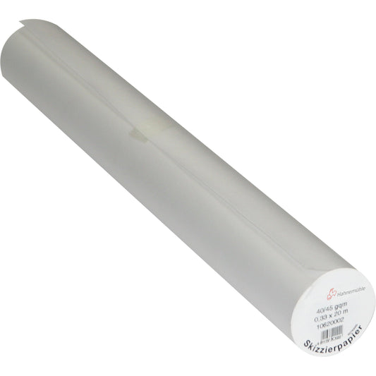Hahnemühle Skizzenpapier transparent 24/25g/m² hochweiß
