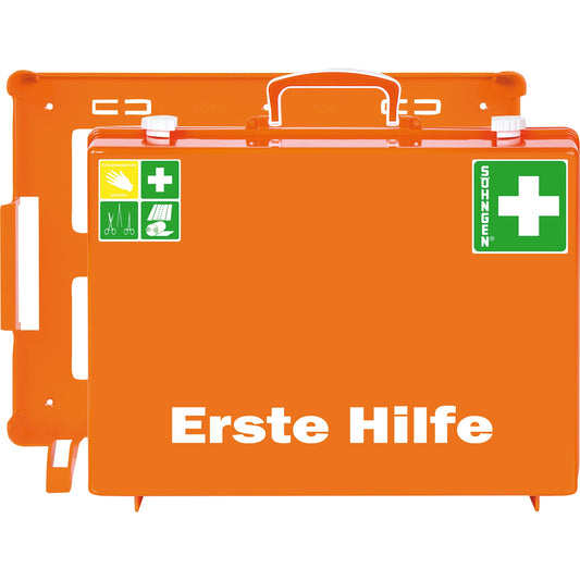 SÖHNGEN® Erste Hilfe Koffer MT-CD ca. 40 x 30 x 15 cm (B x H x T) DIN 13169 orange