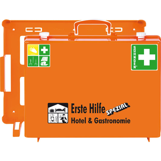 SÖHNGEN® Erste Hilfe Koffer SPEZIAL MT-CD ca. 40 x 30 x 15 cm (B x H x T) DIN 13157 orange