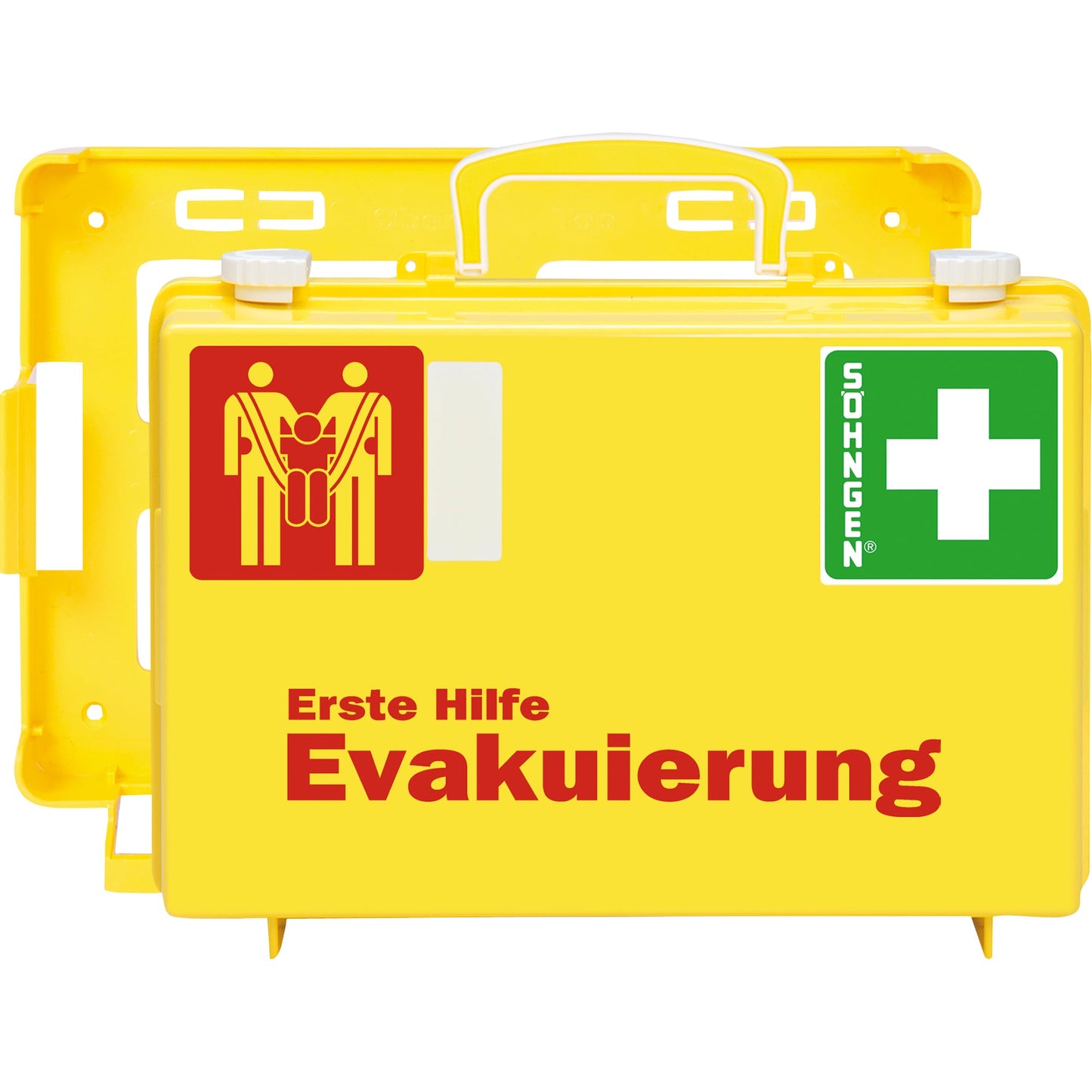 SÖHNGEN® Erste Hilfe Koffer SN-CD ca. 31 x 21 x 13 cm (B x H x T) inkl. zwei SÖHNGEN®-Rettungssitze leuchtgelb