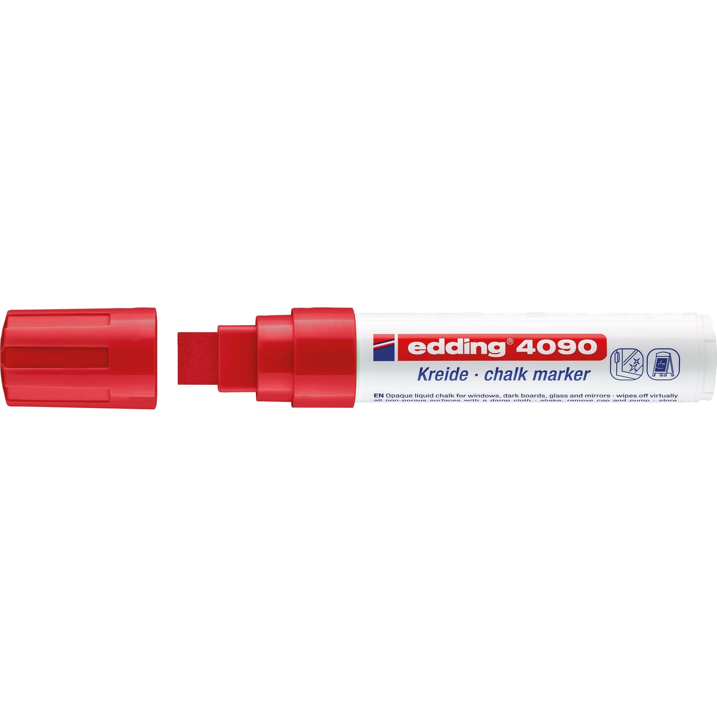 edding Kreidemarker 4090 4-15mm rot