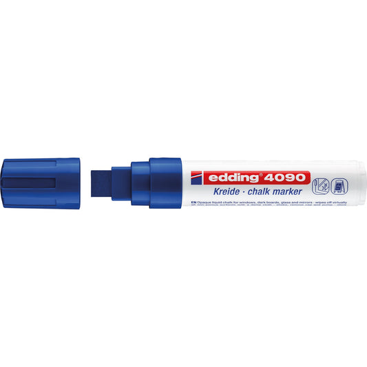 edding Kreidemarker 4090 4-15mm blau