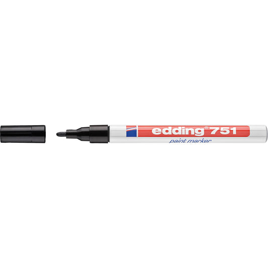 edding Lackmarker 751 1-2mm schwarz