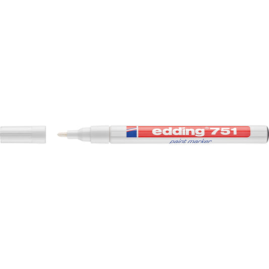 edding Lackmarker 751 1-2mm weiß