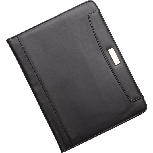 Alassio® Schreibmappe MARES 33 x 24 x 2,5 cm (B x H x T) Kunstleder schwarz