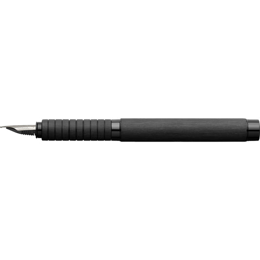 Faber-Castell Füllfederhalter Essentio Aluminium M (Medium) schwarz