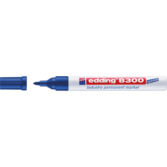 edding Permanentmarker 8300 industry 1,5-3mm blau