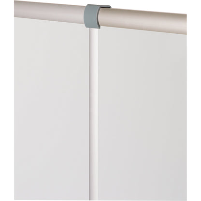 MAUL Whiteboard MAULpro Grundmodul hoch Maße der Oberfläche: 90 x 120 cm (B x H) Tafel magnethaftend nicht beidseitig beschreibbar kunststoffbeschichtet grau