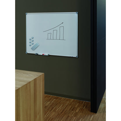 MAUL Whiteboard 2000 MAULpro Maße der Oberfläche: 240 x 120 cm (B x H) Tafel magnethaftend nicht beidseitig beschreibbar Stahl kunststoffbeschichtet weiß