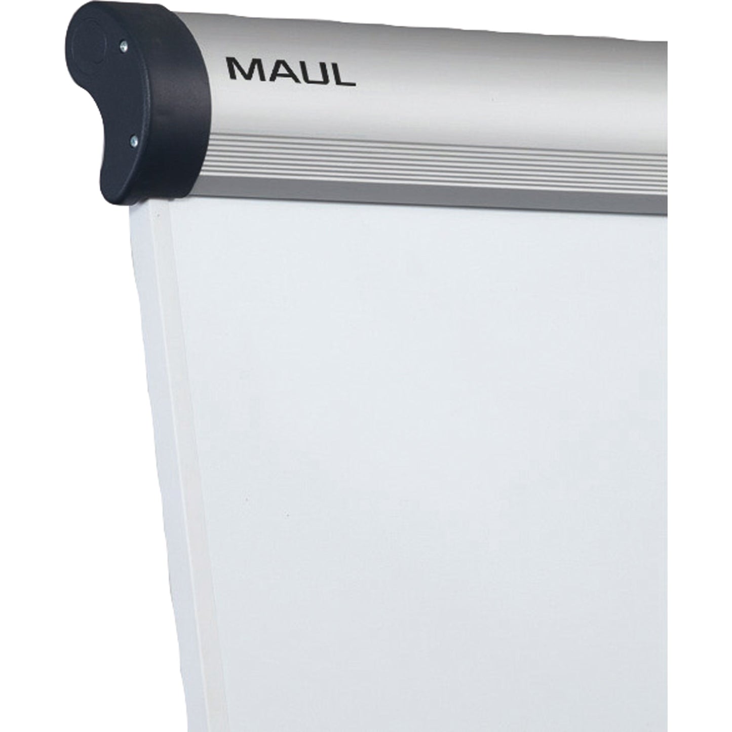 MAUL Mobiles Flipchart MAULsolid mit Ablageschale Stahl silber