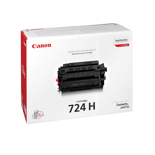 Canon Toner Originalzubehör 724H ca. 12.500 Seiten schwarz