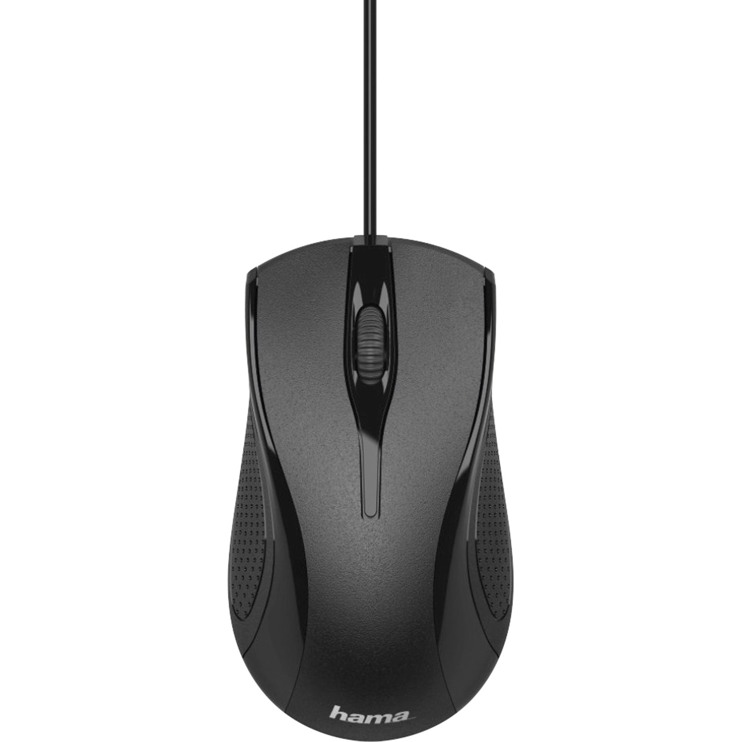 Hama Optische PC Maus MC-200 Links- und Rechtshänder USB-A schwarz
