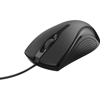 Hama Optische PC Maus MC-200 Links- und Rechtshänder USB-A schwarz