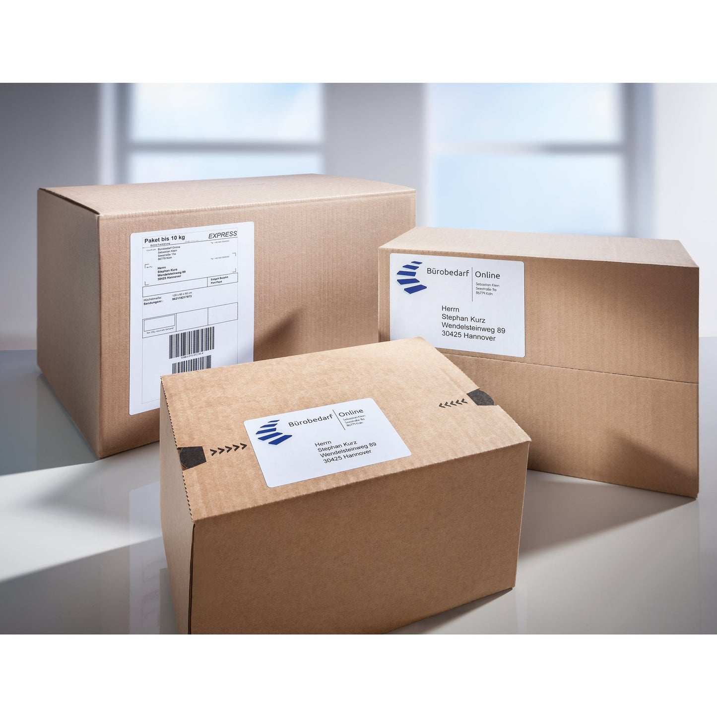 Avery Zweckform Adressetikett 102 x 152 mm (B x H) Papier weiß 475 Etik./Rl. 2 x 475 Etik./Pack.