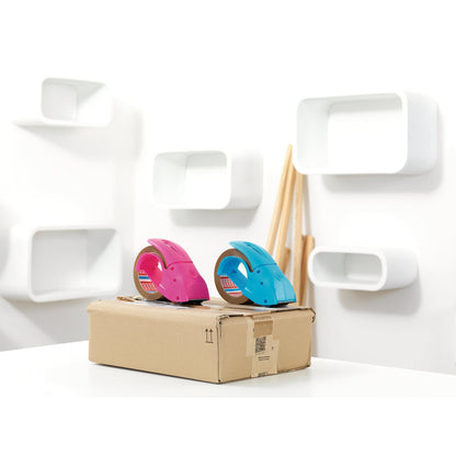 tesa® Packbandabroller PACK ´n´ GO® ABS Kunststoff pink