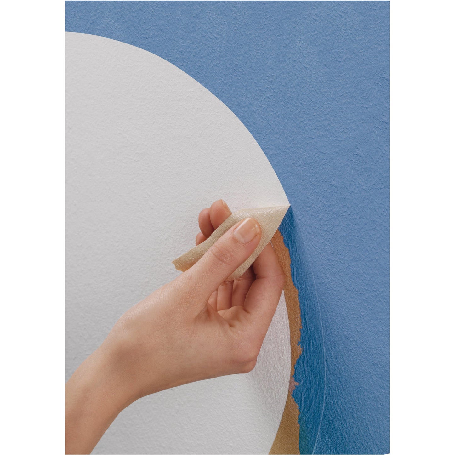tesa® Kreppband KURVEN Innenbereich 38 mm x 25 m (B x L) Naturkautschuk beige