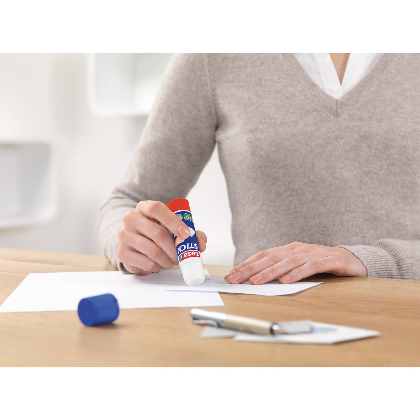 tesa® Klebestift Stick nicht nachfüllbar 4 x 20 g/Pack.