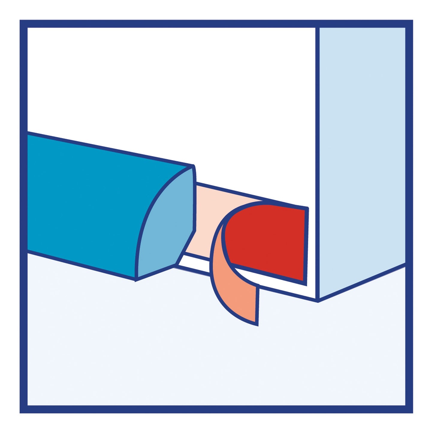 tesa® Klebeband Universal 50 mm x 5 m (B x L) beidseitig klebend Polypropylen weiß