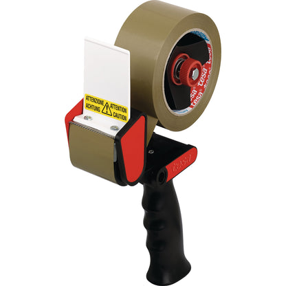 tesa® Packbandabroller Classic tesapack®/tesafilm®-Rollen Metall schwarz/rot