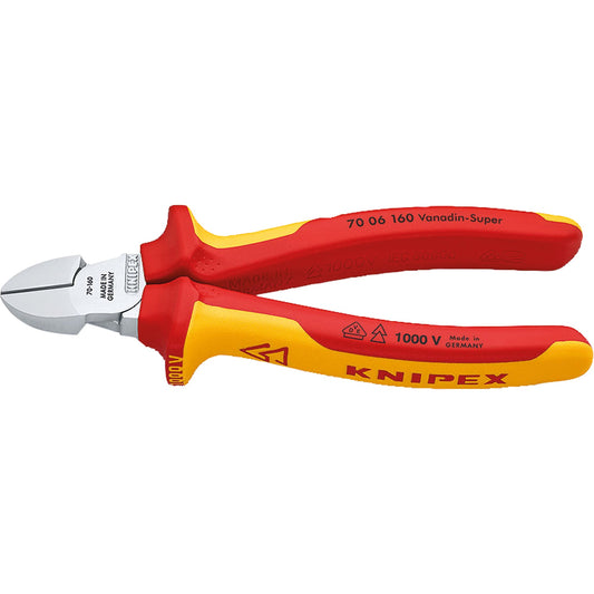KNIPEX Seitenschneider 160mm 62 HRC Vanadium Elektrostahl