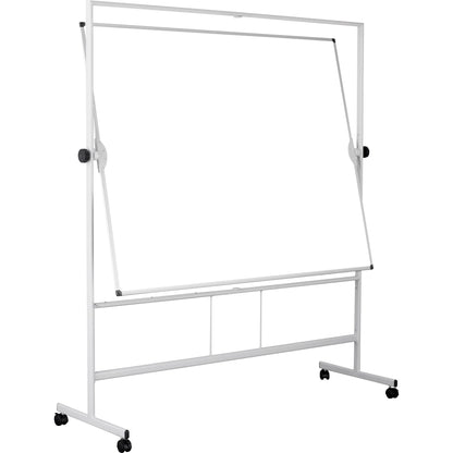 Bi-office Whiteboard Revolver Plus Maße der Oberfläche: 150 x 120 cm (B x H) Tafel magnethaftend beidseitig beschreibbar Keramik weiß
