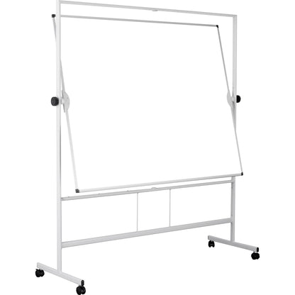 Bi-office Whiteboard Maße der Oberfläche: 180 x 120 cm (B x H) Tafel magnethaftend beidseitig beschreibbar Stahl lackiert weiß