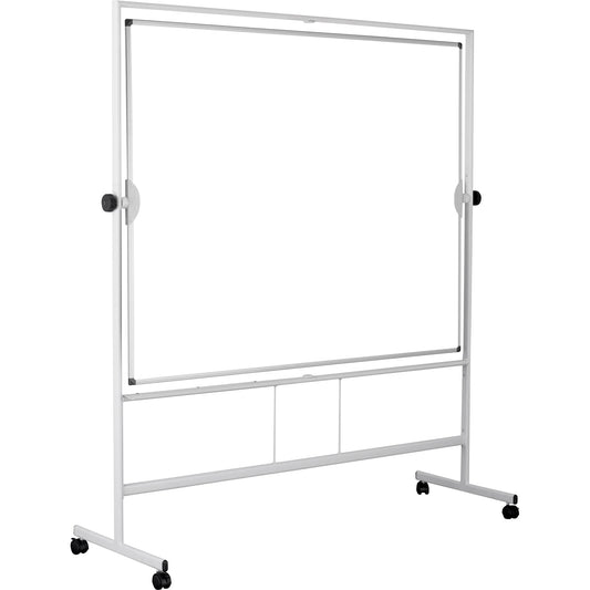 Bi-office Whiteboard Maße der Oberfläche: 180 x 120 cm (B x H) Tafel magnethaftend beidseitig beschreibbar Stahl lackiert weiß