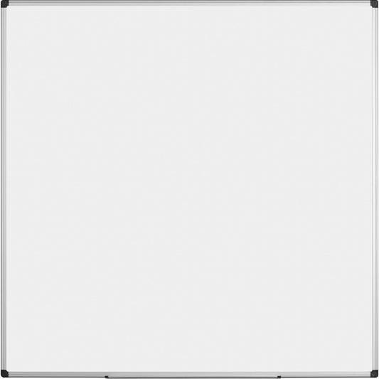 Bi-office Whiteboard Maya Maße der Oberfläche: 120 x 120 cm (B x H) Tafel magnethaftend nicht beidseitig beschreibbar Keramik emailliert weiß