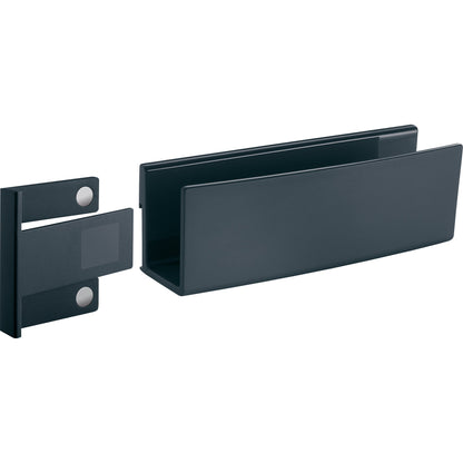 SIGEL Ablageschale Glasboard, Magnetboard 16 x 5,4 x 4,3 cm (B x H x T) ABS Kunststoff anthrazit