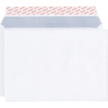 ELCO Versandtasche Office DIN C4 324 x 229 mm (B x H) mit Haftklebung ohne Fenster 120g/m² hochweiß 50 St./Pack.