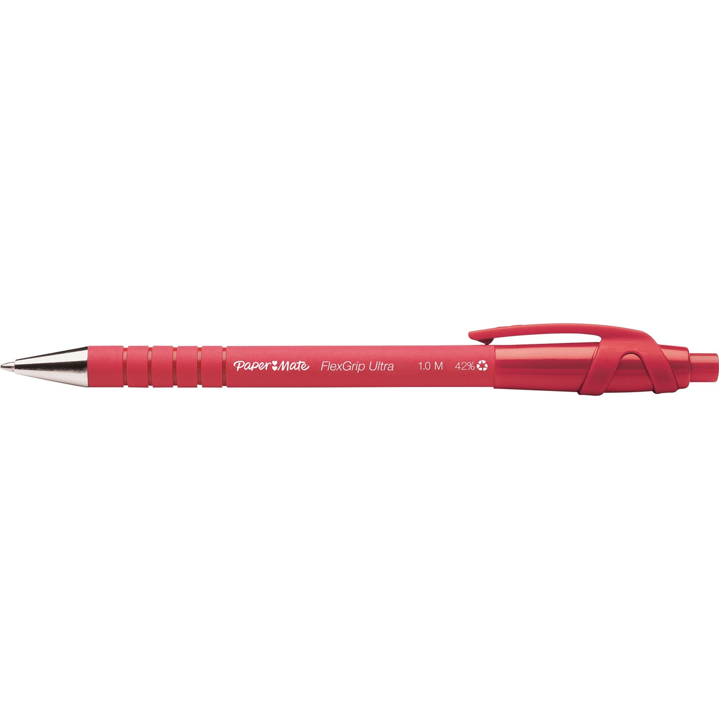 Paper Mate Kugelschreiber FlexGrip® Ultra RT 1mm M rot Mine nicht auswechselbar nicht dokumentenecht Schaftfarbe: blau